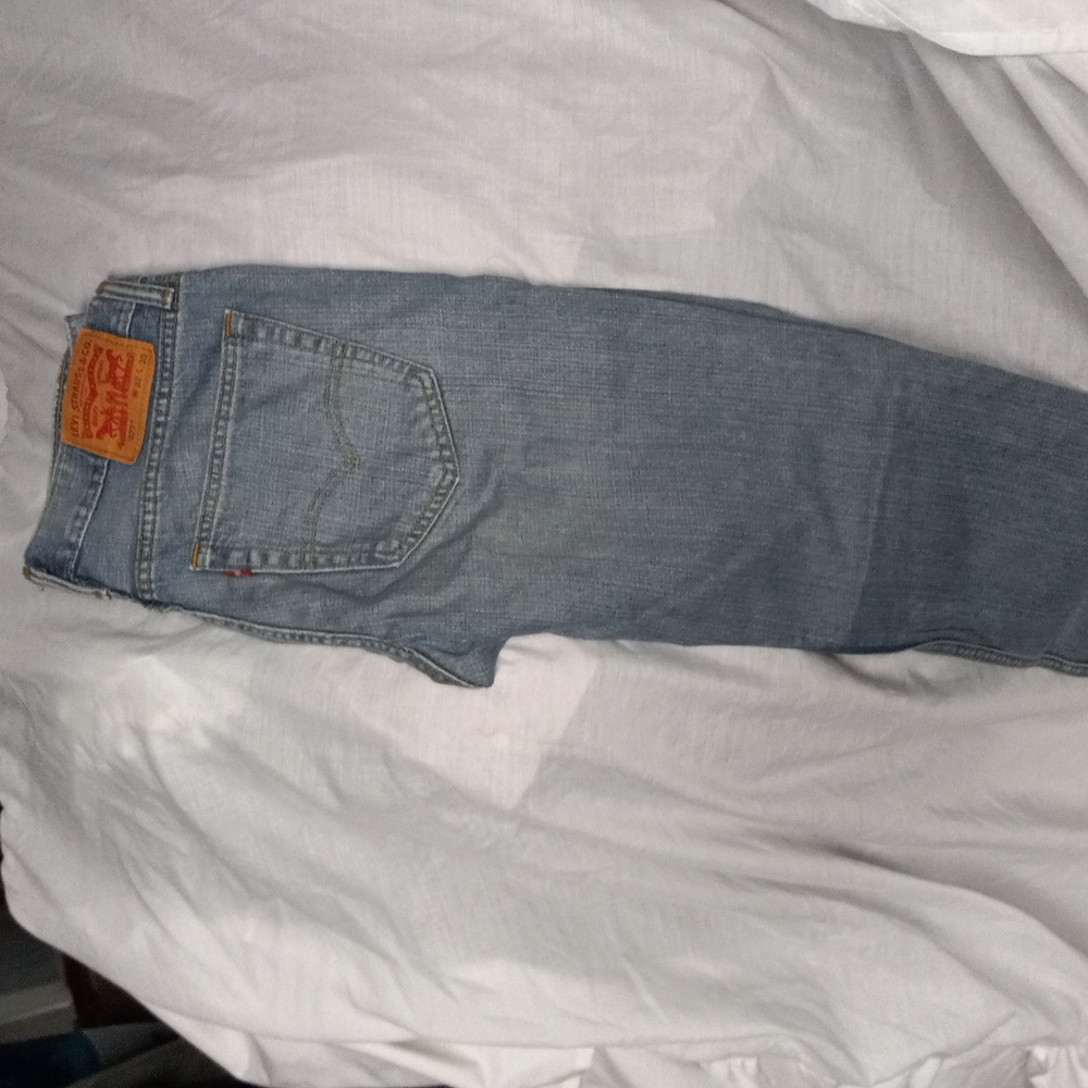Used, 527 Levi Strauss & Co men's size W 32 x L 30 color stone washed